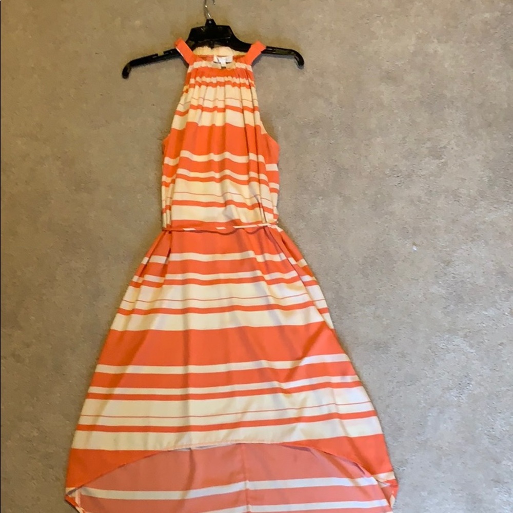 glam High Low Dress